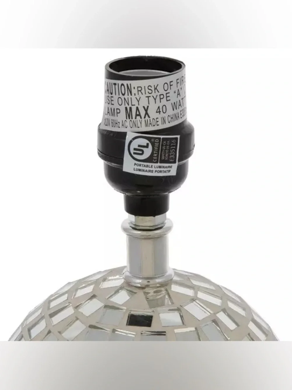 Mosaic Table Lamp